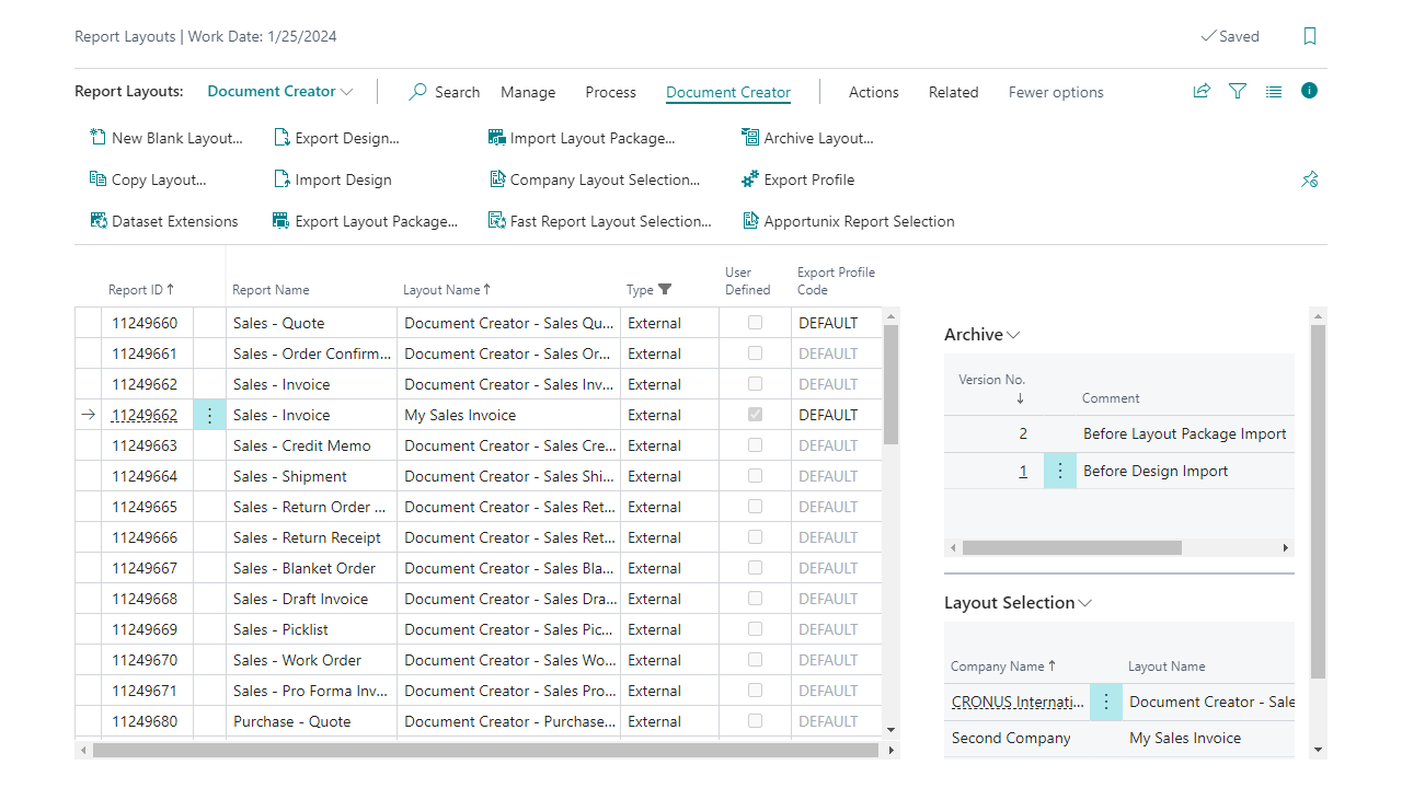 Snapshot 2 of Document Creator