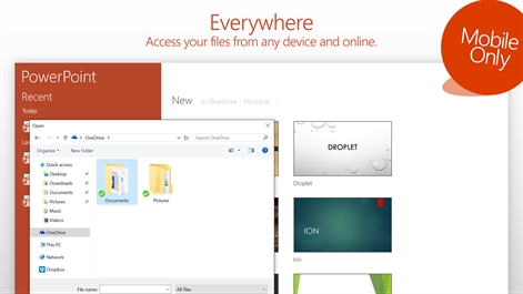 PowerPoint Mobile Screenshot