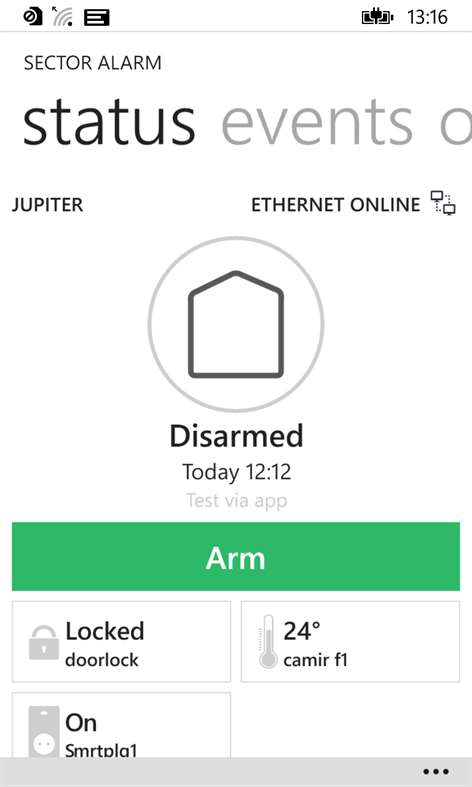 Sector Alarm Screenshots 2