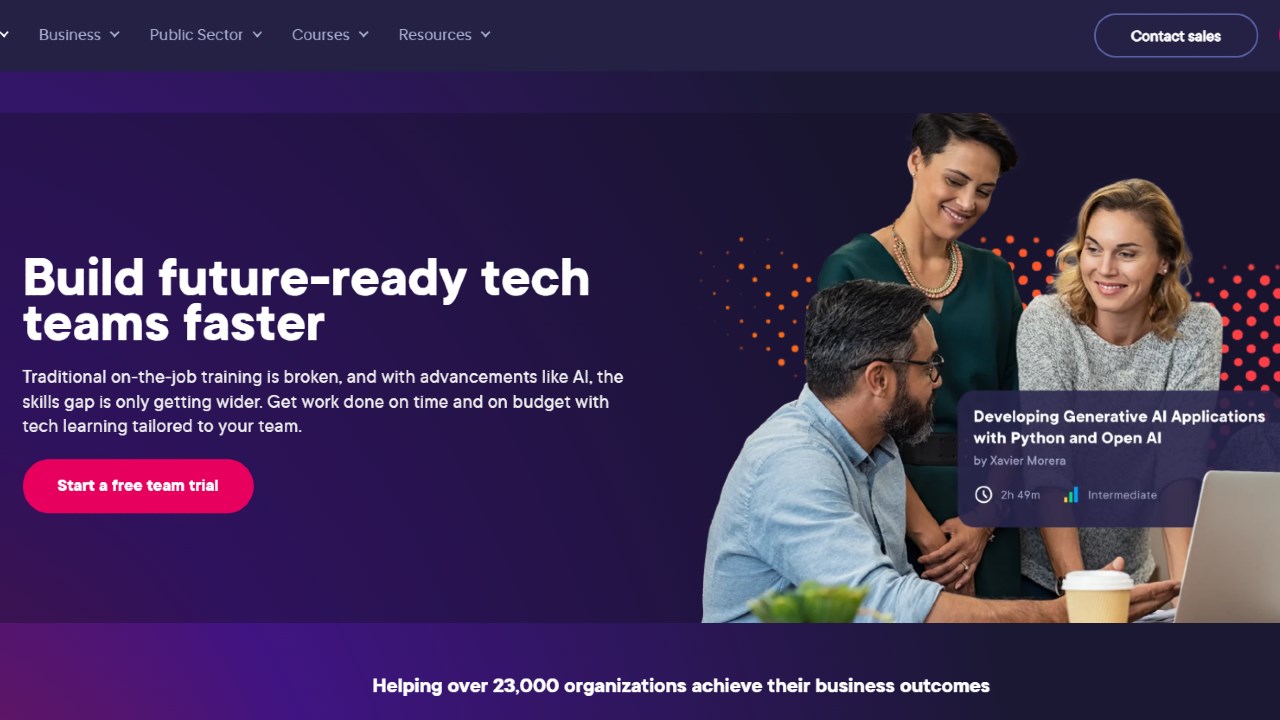Snapshot 2 of Pluralsight (with A Cloud Guru)