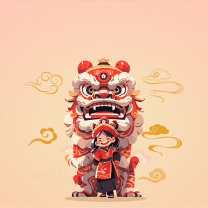 Let's do the lion dance