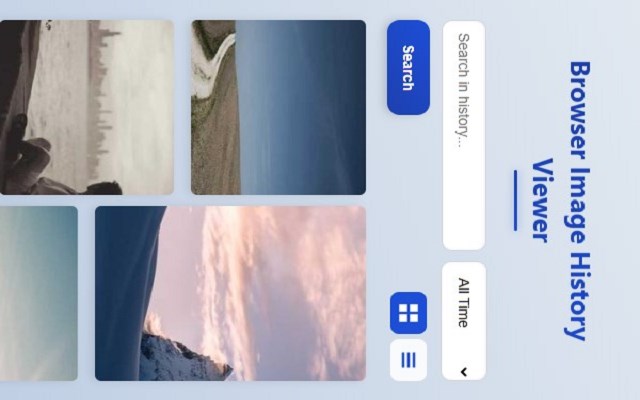 Browser Image History Viewer