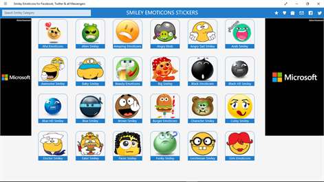 Smiley Emoticons for Facebook, Twitter & all Messengers Screenshots 1