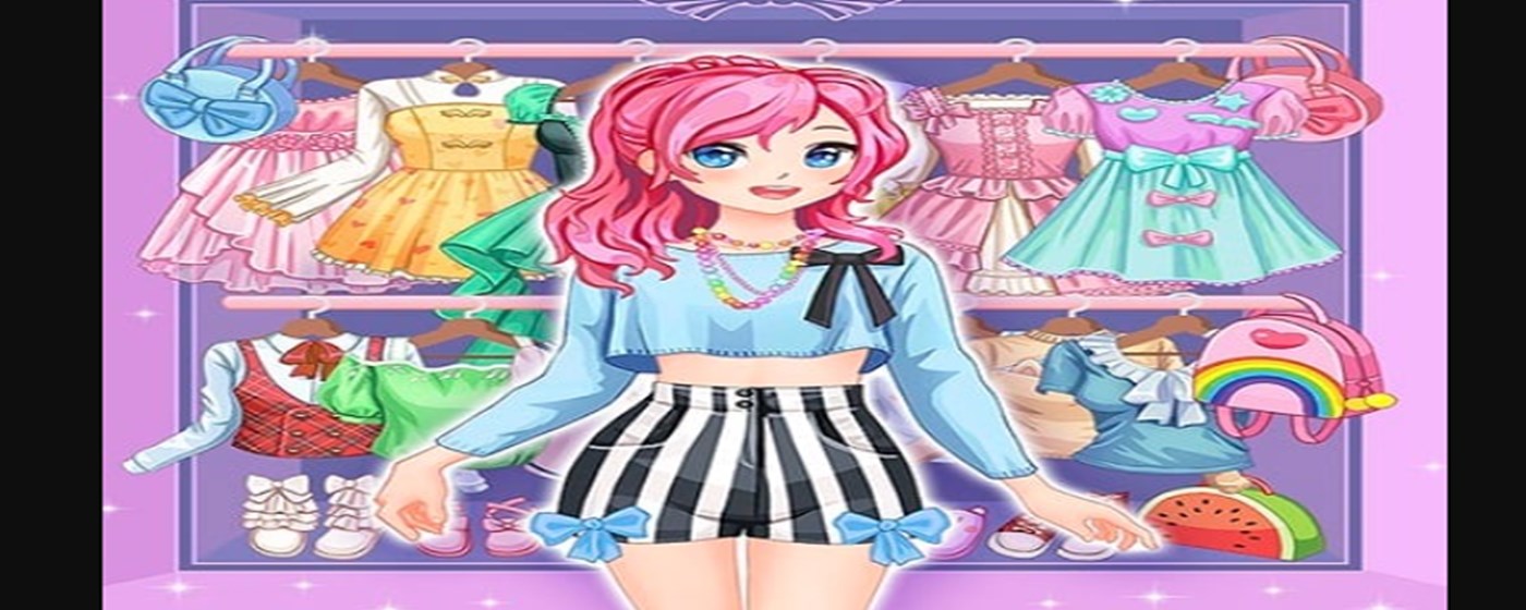 Anime Kawaii Cute Dress Up Game Play marquee promo image