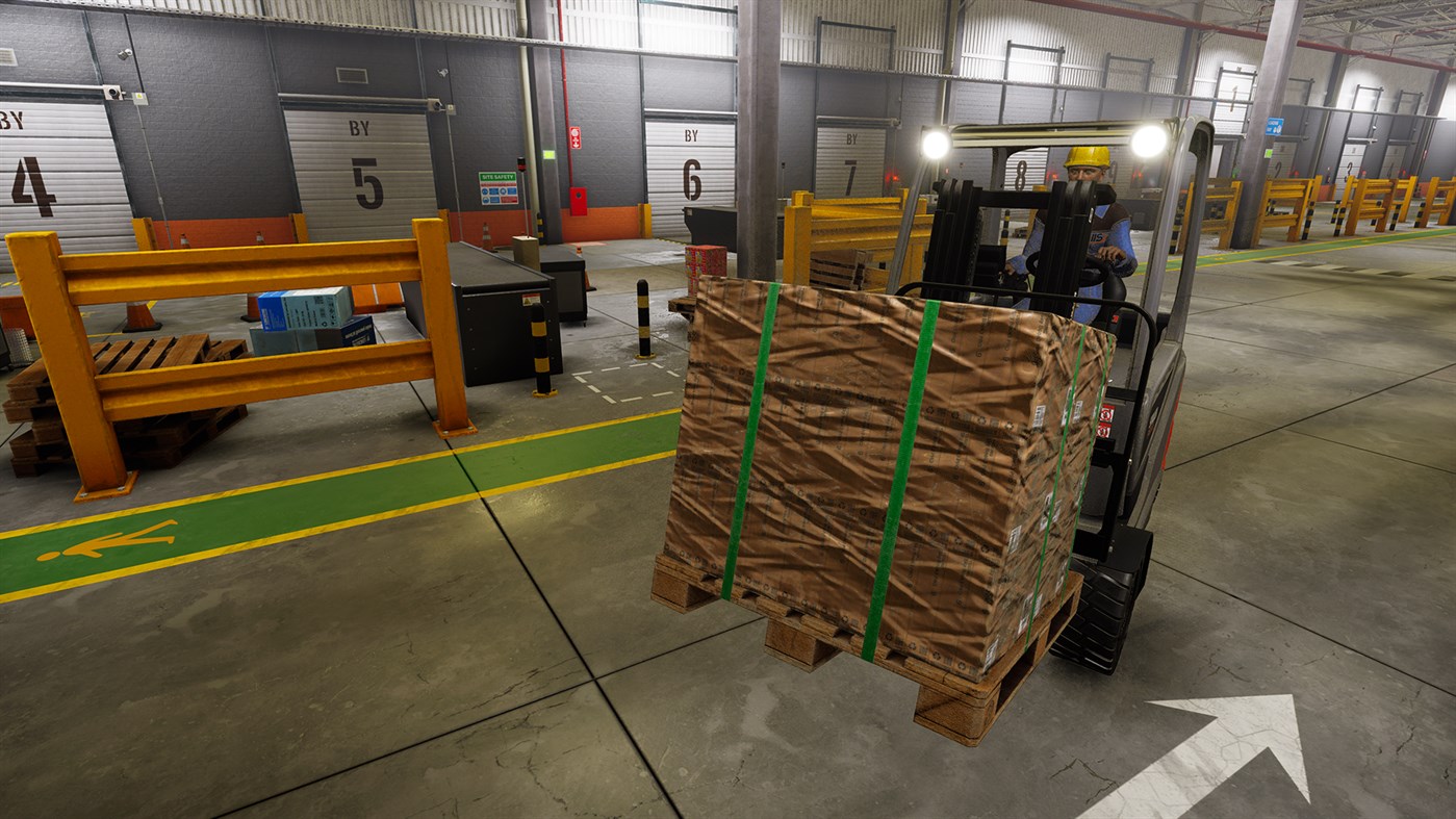 #1. Forklift Simulator (Xbox) بواسطة: Aerosoft GmbH