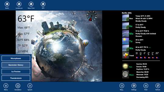 Weather Planet screenshot 2