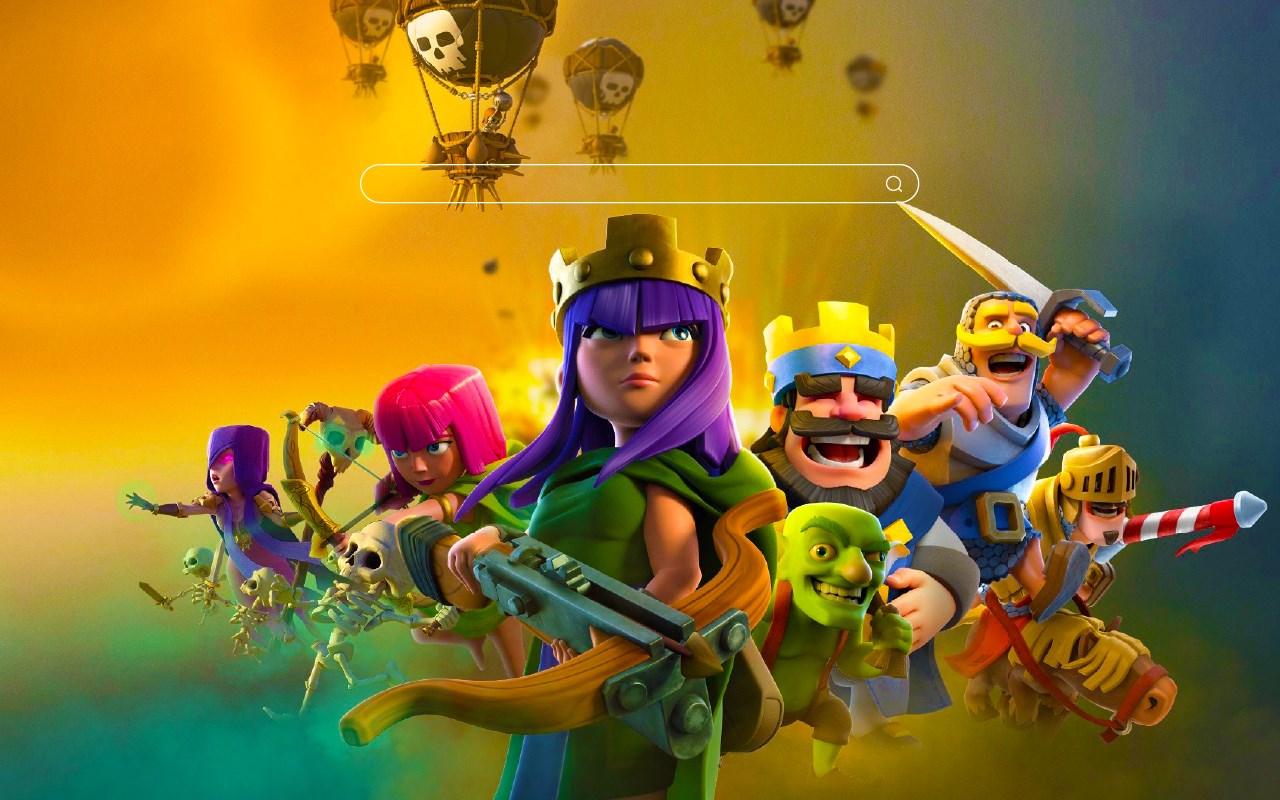 Clash Royale HD Wallpapers New Tab Theme