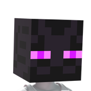 Transparent Minecraft Enderman Head