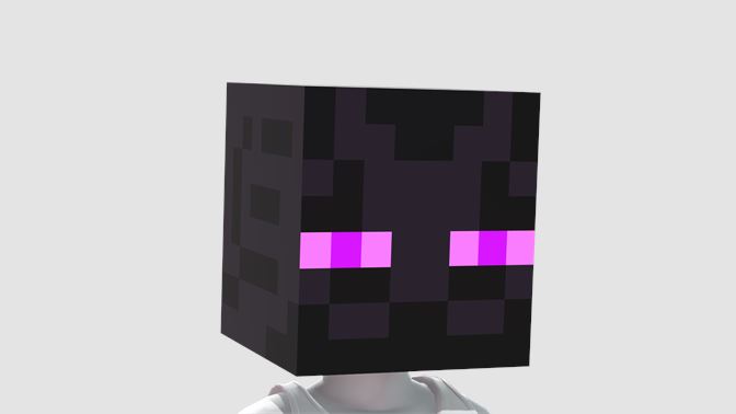 Enderman Minecraft Head