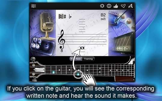 guitar notes finder & tutor screenshot 2