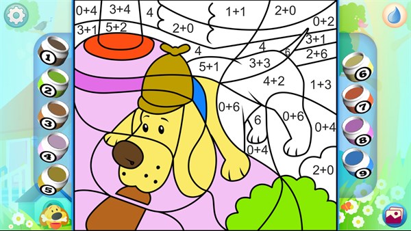 Color by Numbers - Dogs + — 11