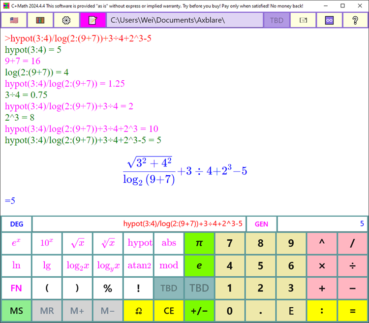 C+Math - PC - (Windows)