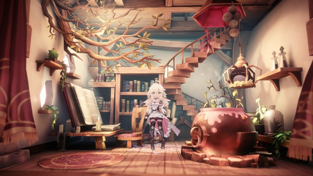 WitchSpring R Costume - Silver Rose Set screenshot 3