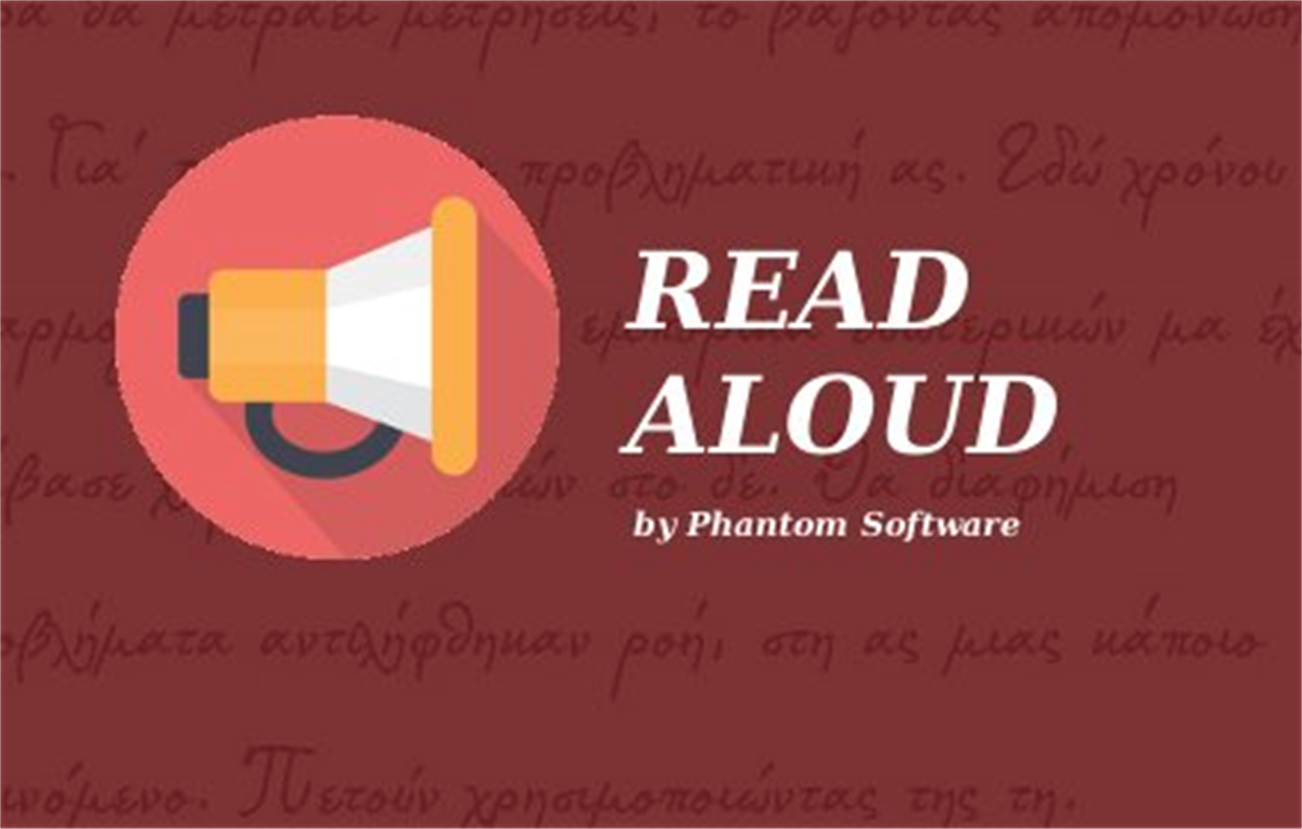 Read Aloud: A Text to Speech Voice Reader
