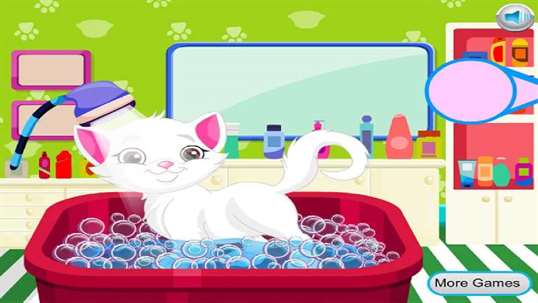 Cat Hair Salon - Kids Game screenshot 2