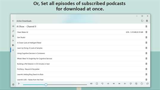 Podcast Fetcher screenshot 5
