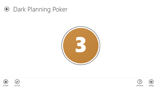 Dark Planning Poker screenshot 7