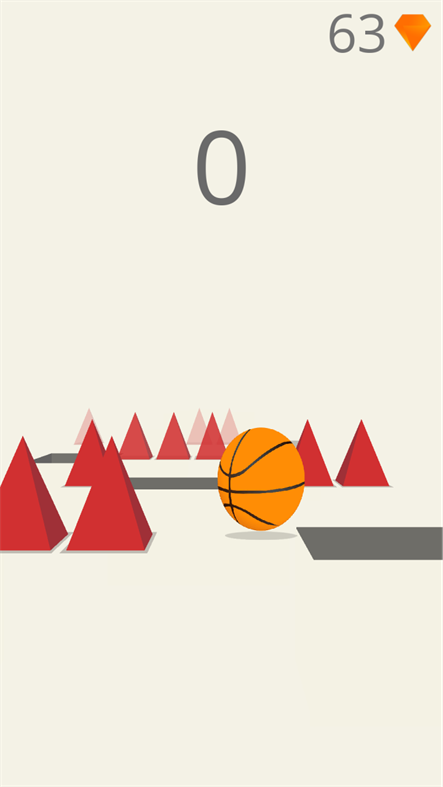 #3. Bouncing Ball 3D ! (Windows) Podle: ketchappstudio