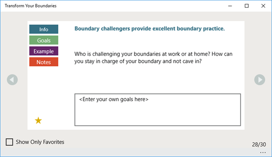 Transform Your Boundaries screenshot 2
