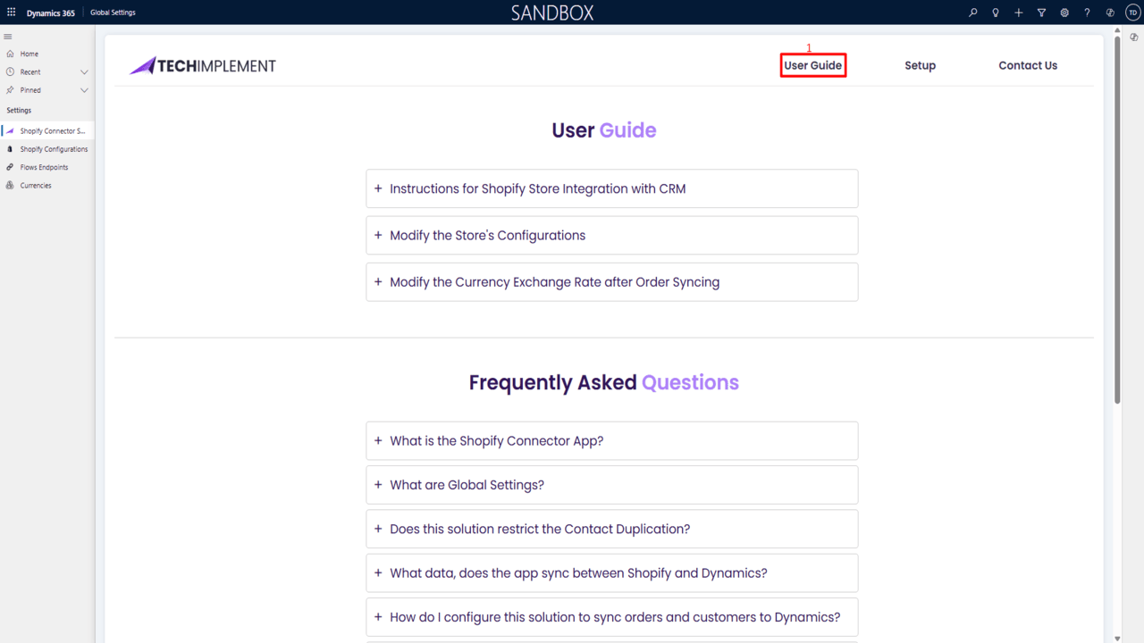 Snapshot 2 of TI Shopify Connector