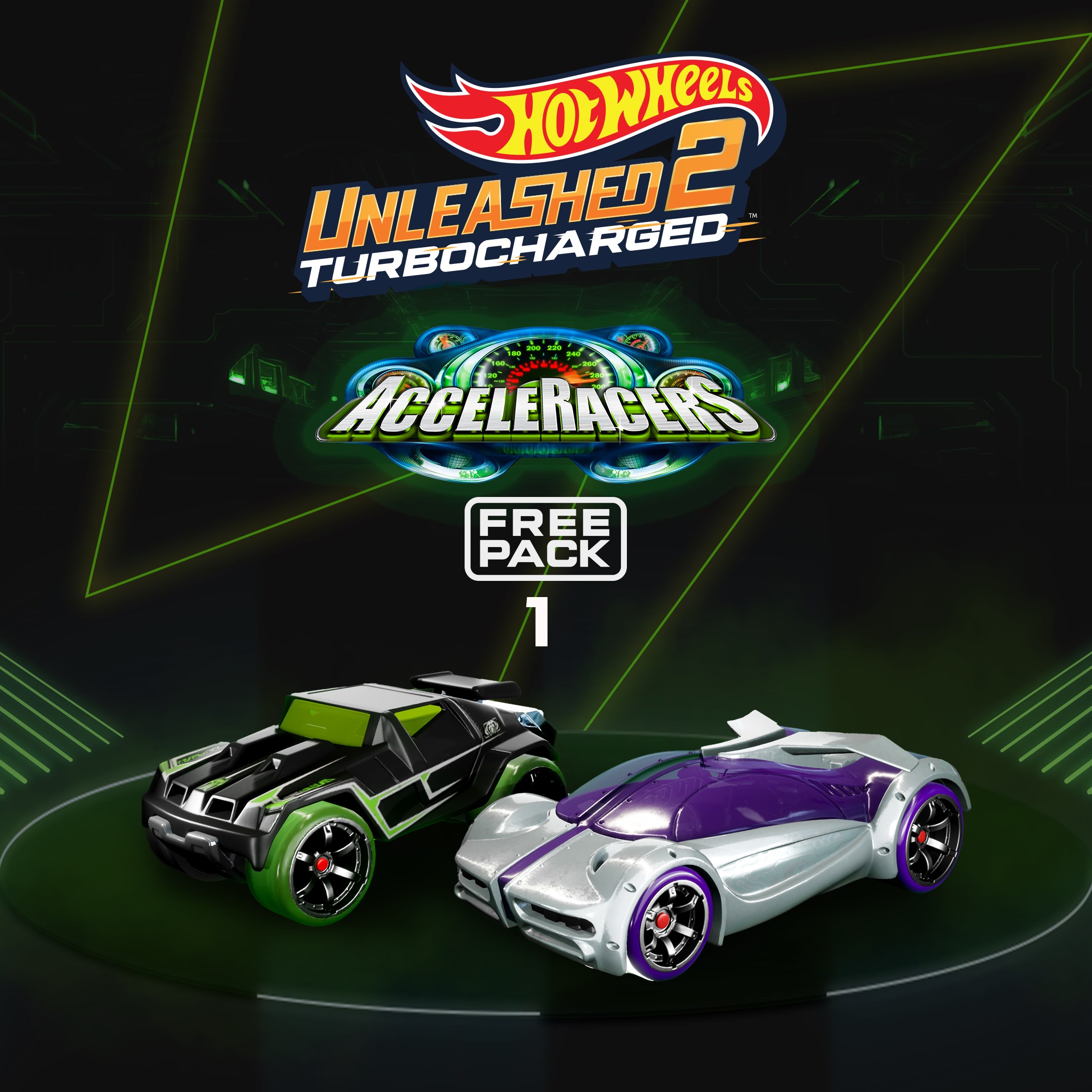 HOT WHEELS UNLEASHED™ 2 - AcceleRacers Free Pack 1
