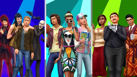 The Sims™ 4 Bundle - Vida na Cidade, Vampiros, Glamour Vintage Coleção de Objetos