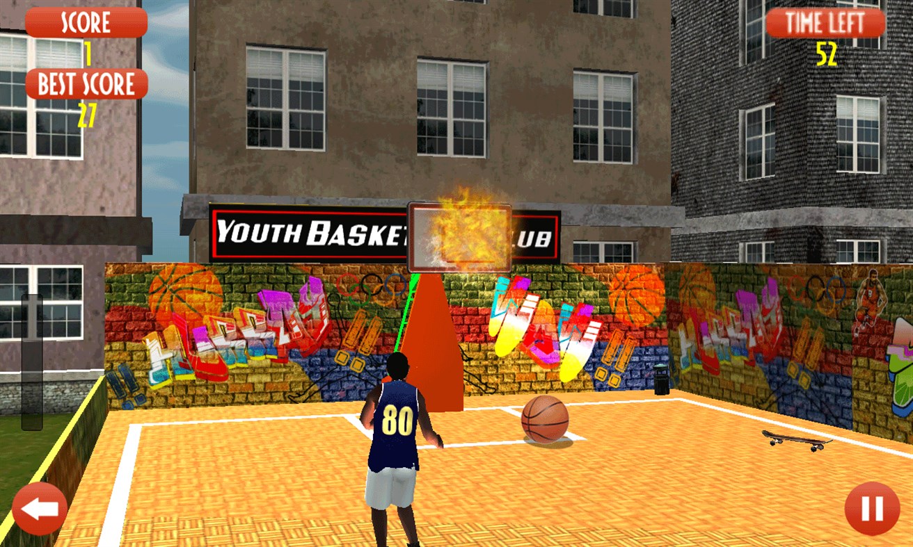 #5. Real Basketball Mania 3D (Windows) By: Best App Entertainment