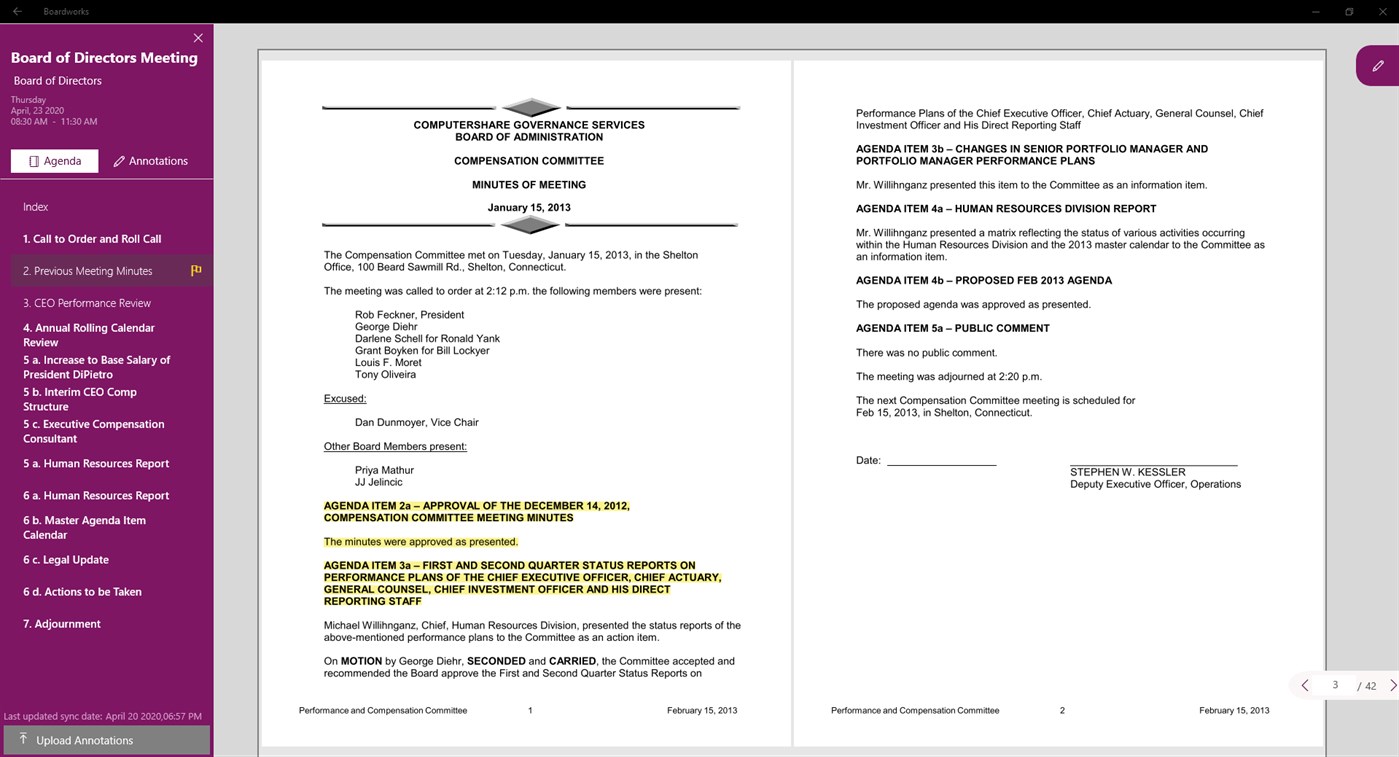 #4. Computershare BoardWorks (Windows) 由: Computershare Governance Services Limited.