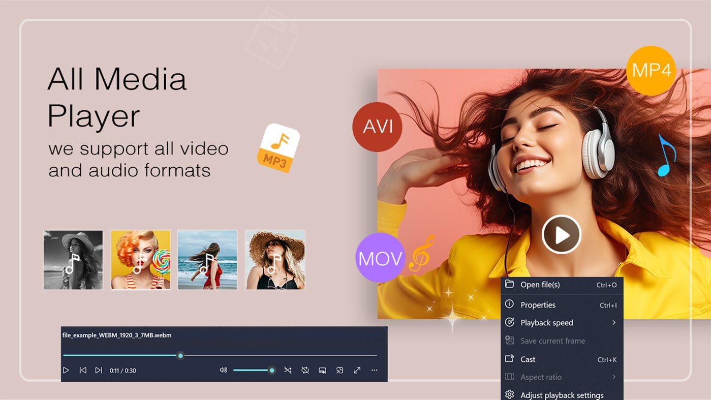 #3. Video Media Player - All Formats (Windows) By: PicsCanvas