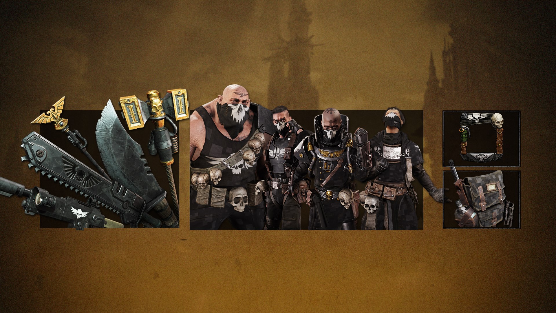 Warhammer 40000 Darktide Imperial Edition Cosmetics
