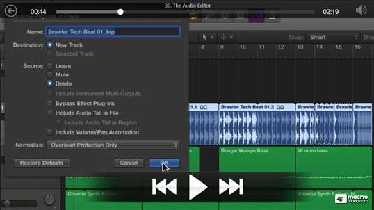 Creating Your 1st Project for Logic Pro screenshot 6