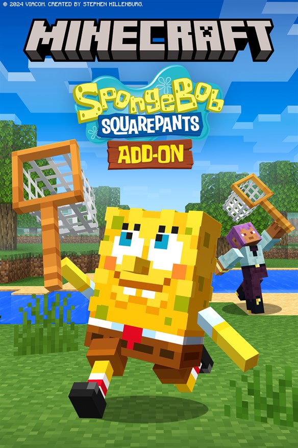 SpongeBob Add-On Xbox Series X|S and Xbox One cover art