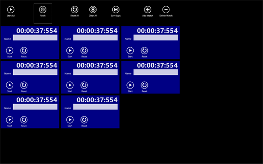 Infinite Stopwatches screenshot 4