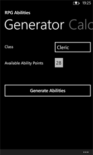 Abilities Calculator screenshot 3