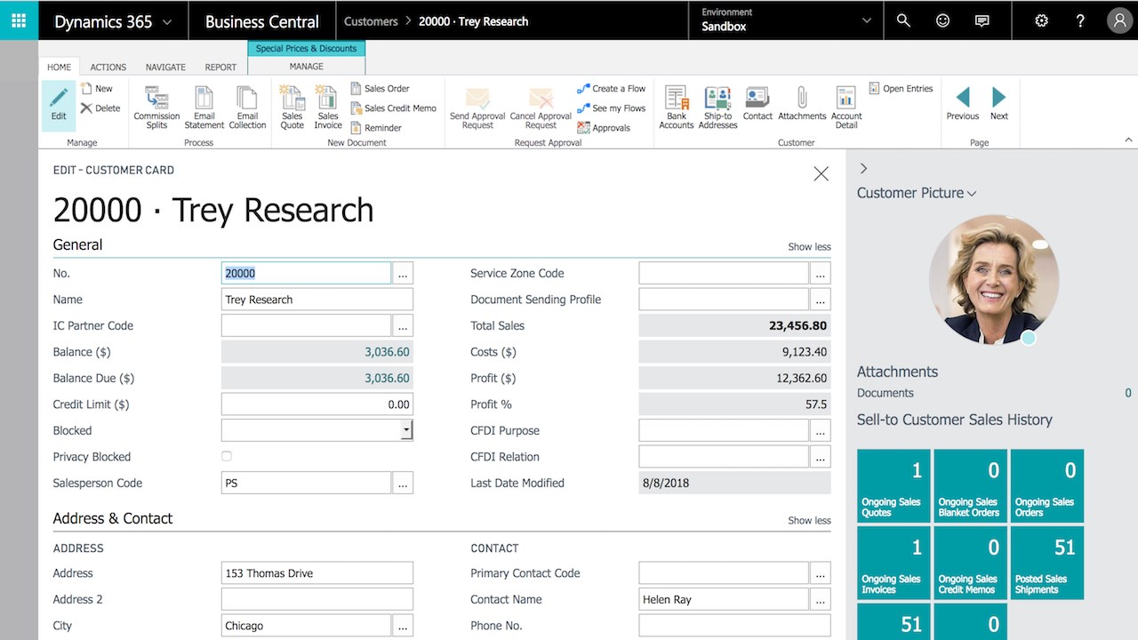 Snapshot 4 of Dynamics 365 Business Central: 1-Hr Assessment