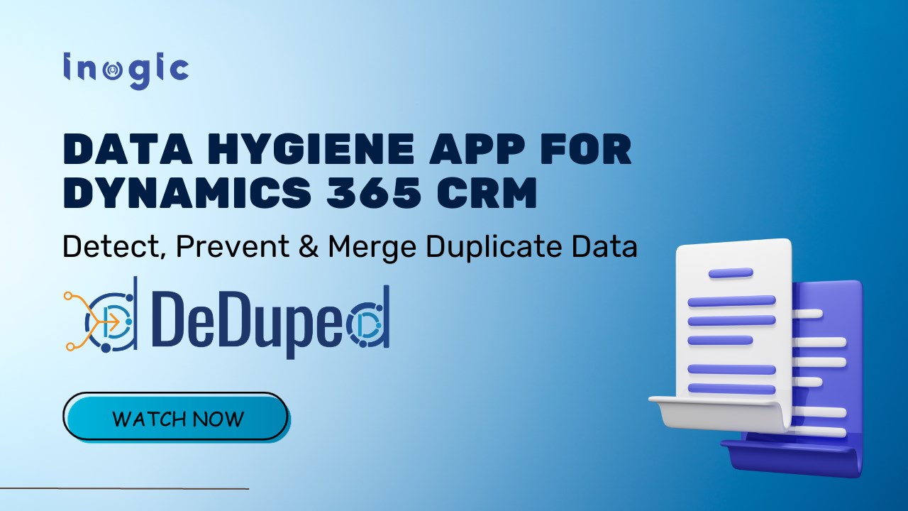 Snapshot 1 of Detect, Prevent and Merge duplicate records in Dynamics 365 CRM - DeDupeD