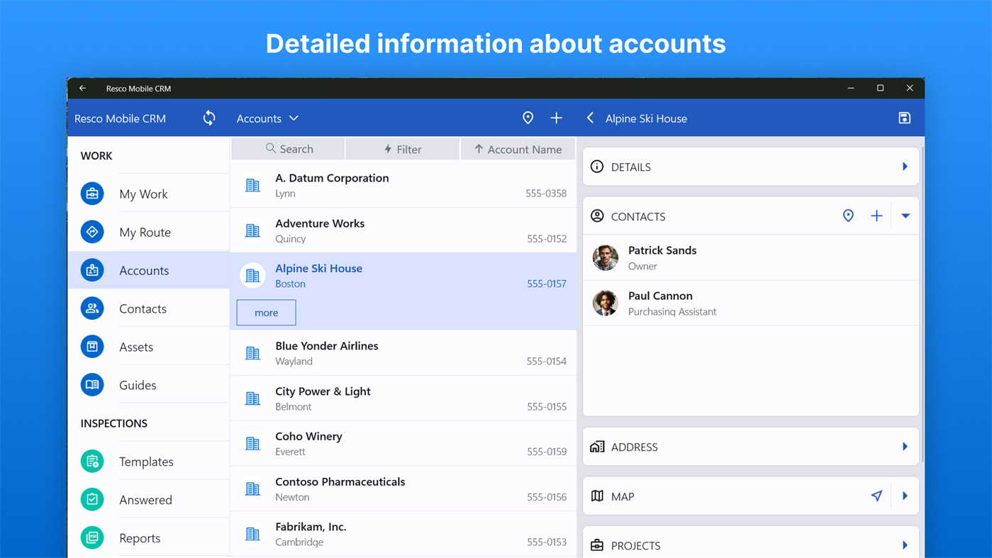 #6. Resco Mobile CRM (Windows) 来自: Resco