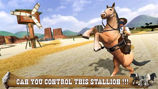 Cowboy Horse Riding Simulation screenshot 2