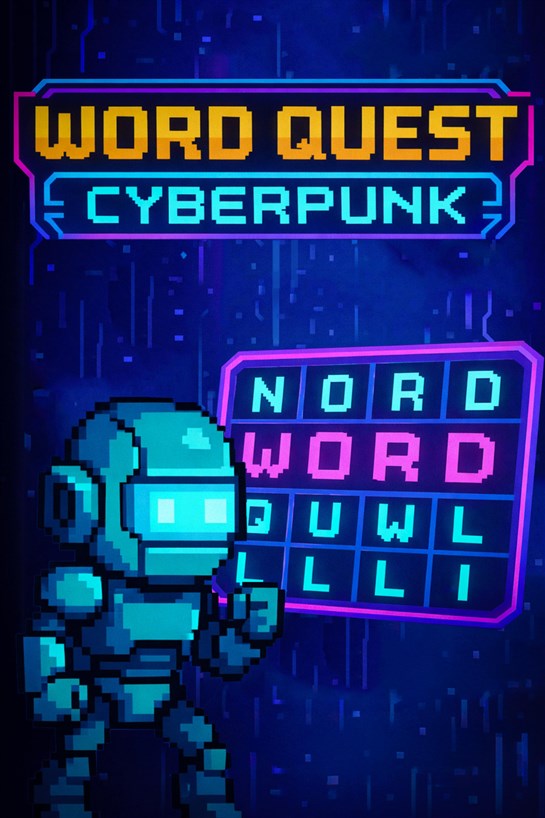 Box shot of Word Quest: Cyberpunk