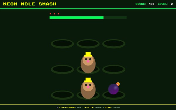 Neon Mole Smash — 1