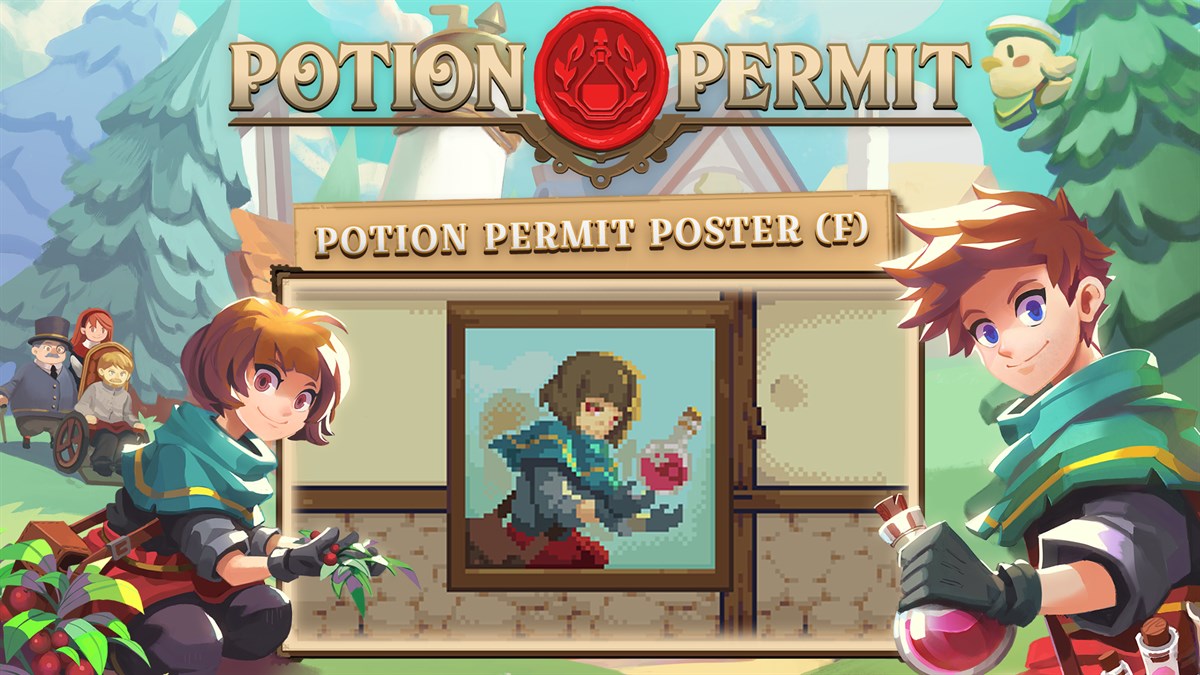 Potion Permit Poster (F)