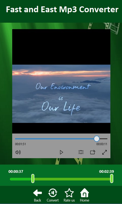 Video To Mp3 Converter,Video Trimmer screenshot