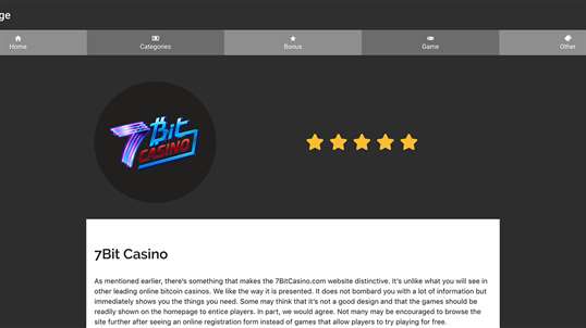 Best Bitcoin Mobile Casino Games screenshot 2