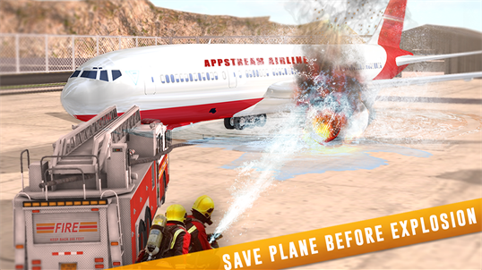 Airplane Rescue Simulator 3D - Pilot Crash Landing screenshot 5
