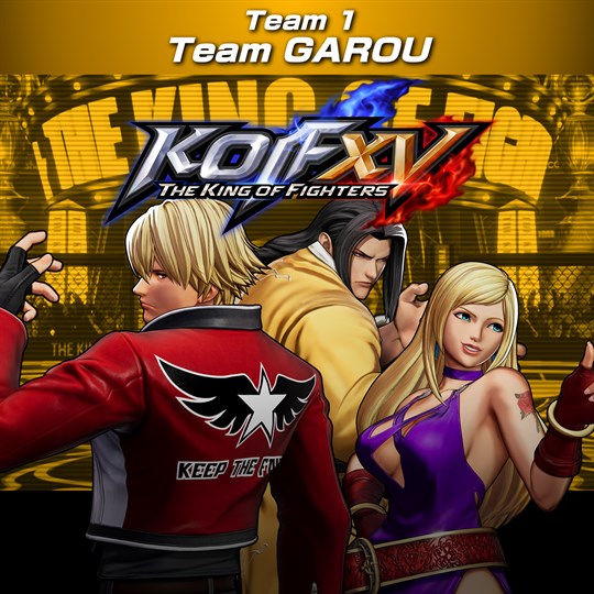 KOF XV DLC Characters "Team GAROU" for xbox