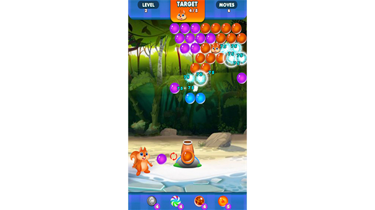 Bubble Shooter Chipmunk screenshot 2