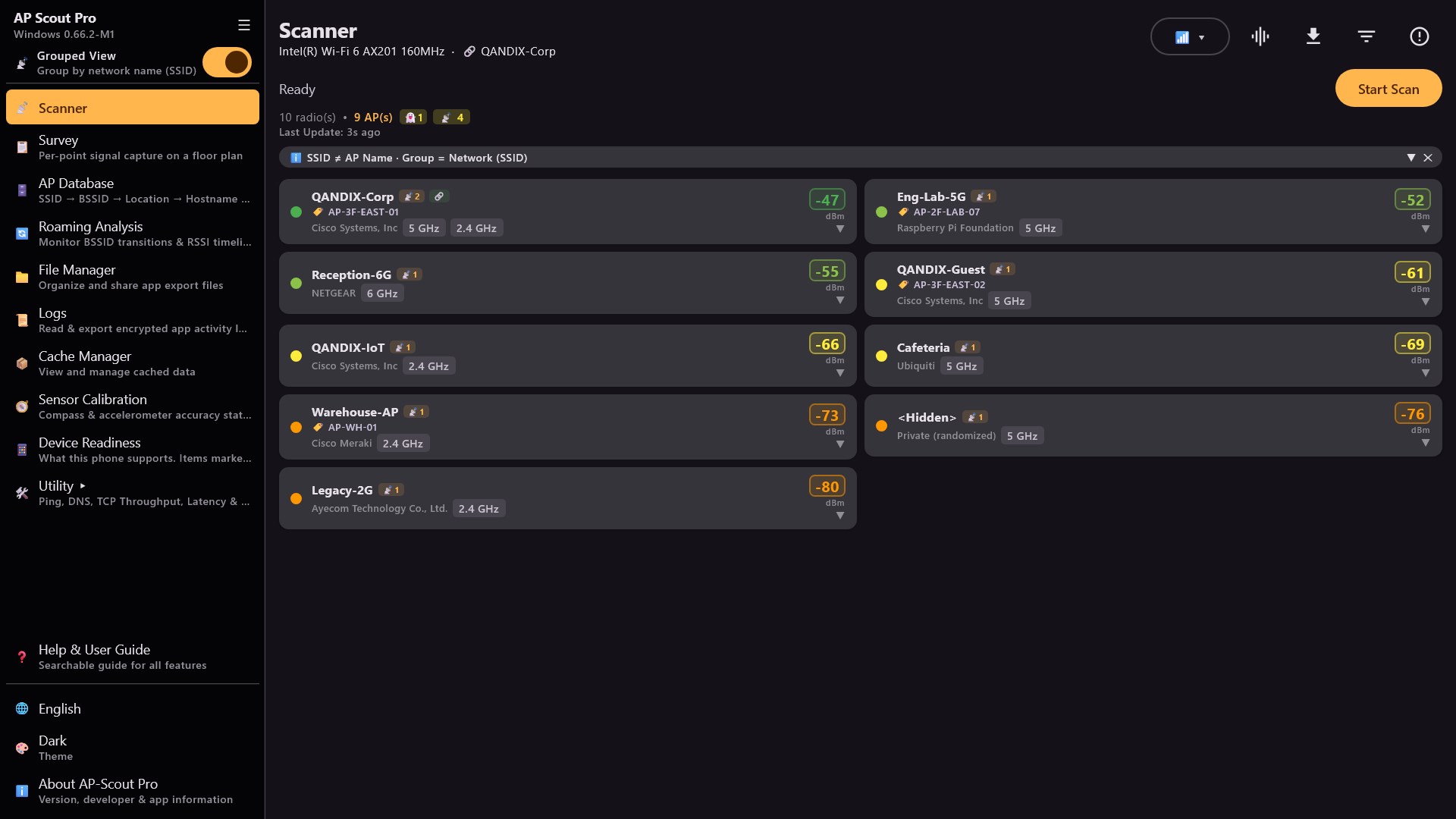 AP-Scout Pro screenshot