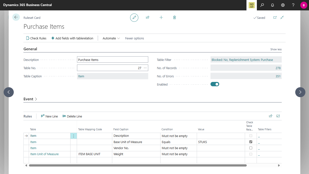 Snapshot 1 of Data Management Tool