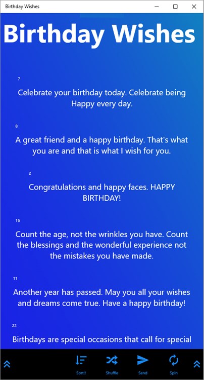 Birthday Wishes - PC - (Windows)