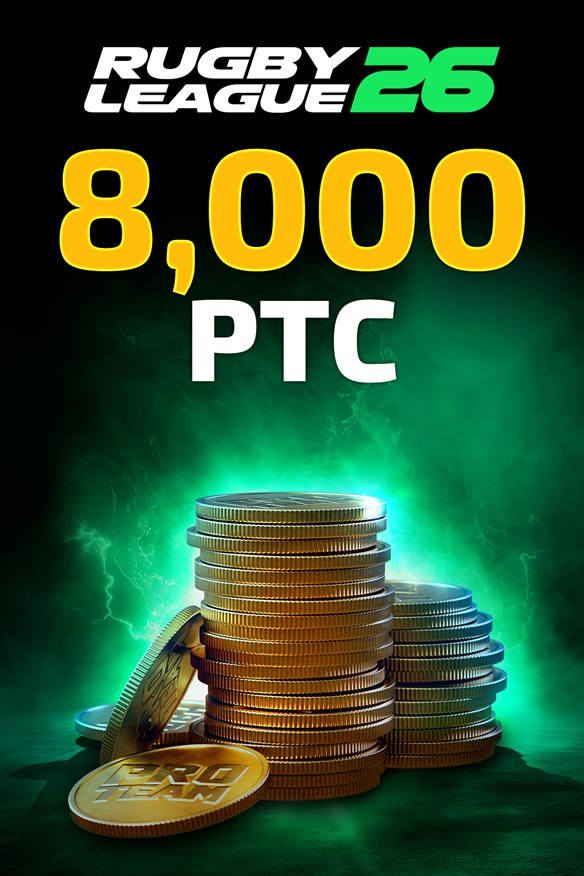 Rugby League 26 - 8000 Pro Team Coins Xbox Series X|S and Xbox One cover art